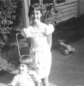 Iona’s Director of Development and Communications Susan Messina as a young girl.