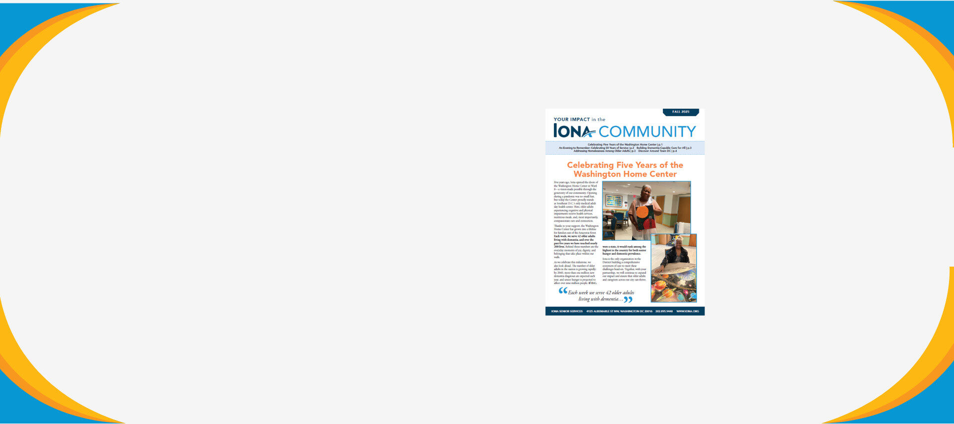 Fall 2025 Newsletter Website Slide